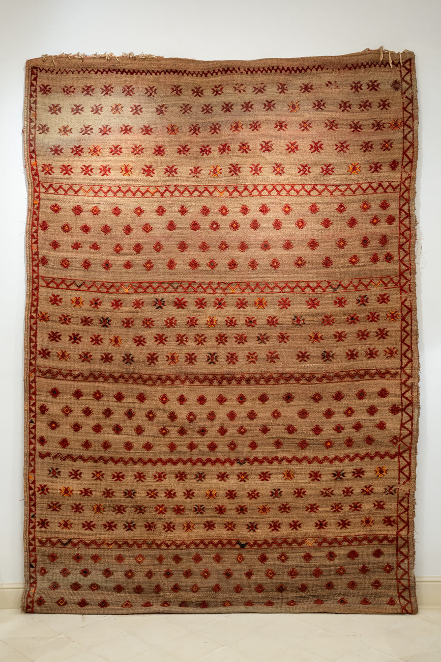 Berber straw tapestry