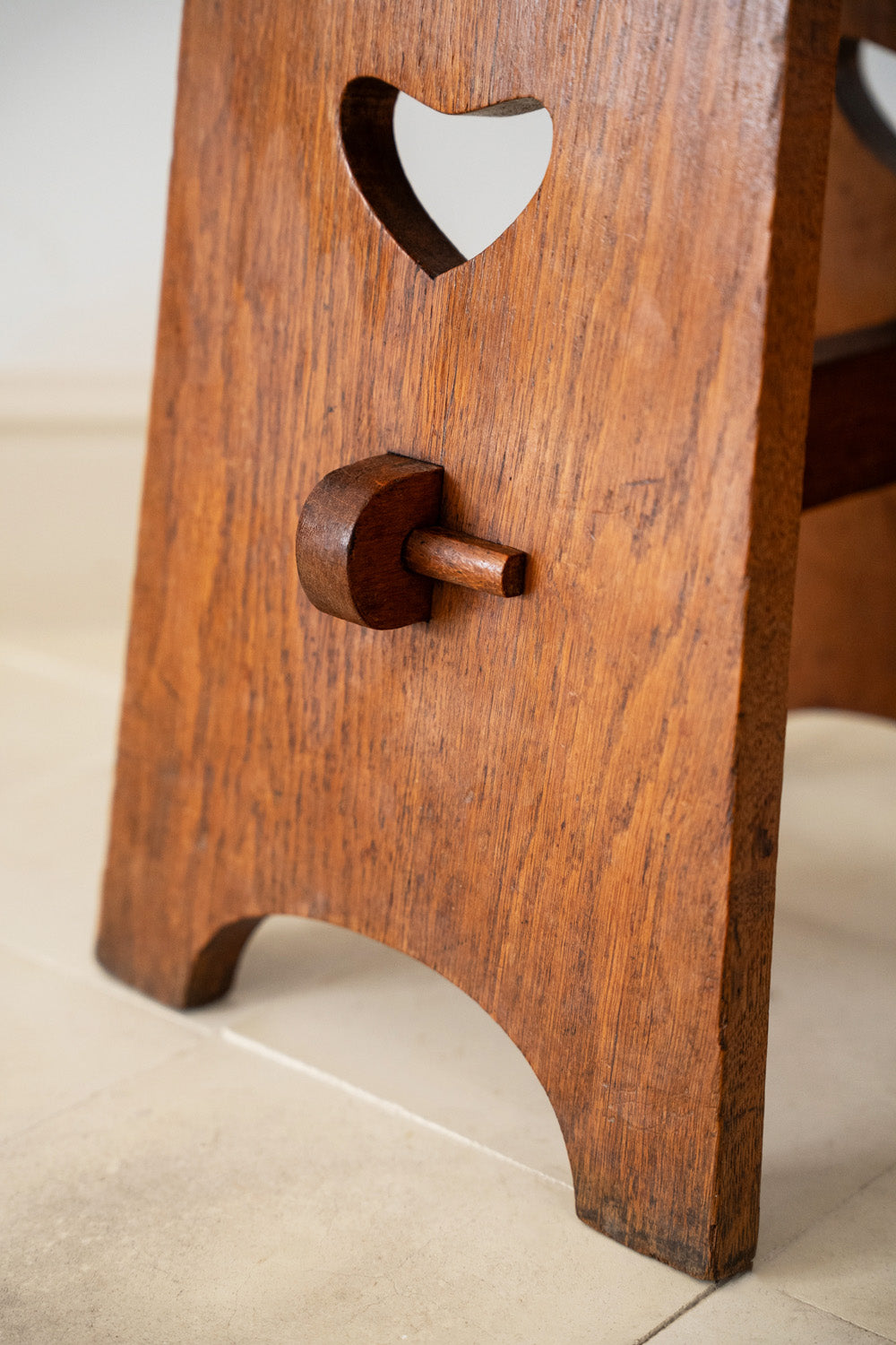 Pair Arts and Crafts side tables