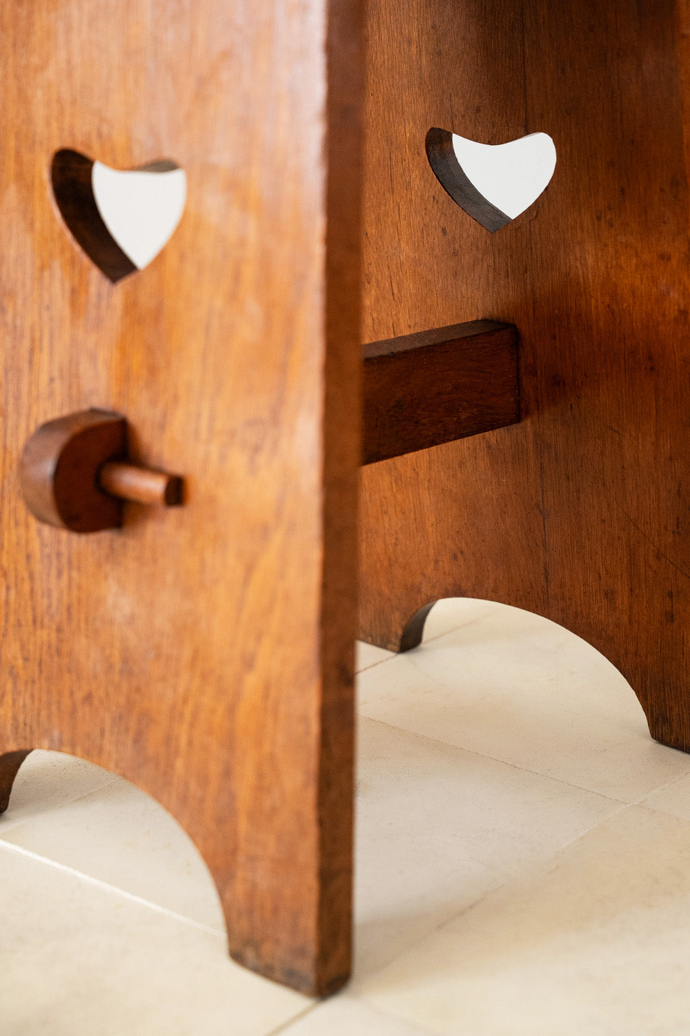Pair Arts and Crafts side tables