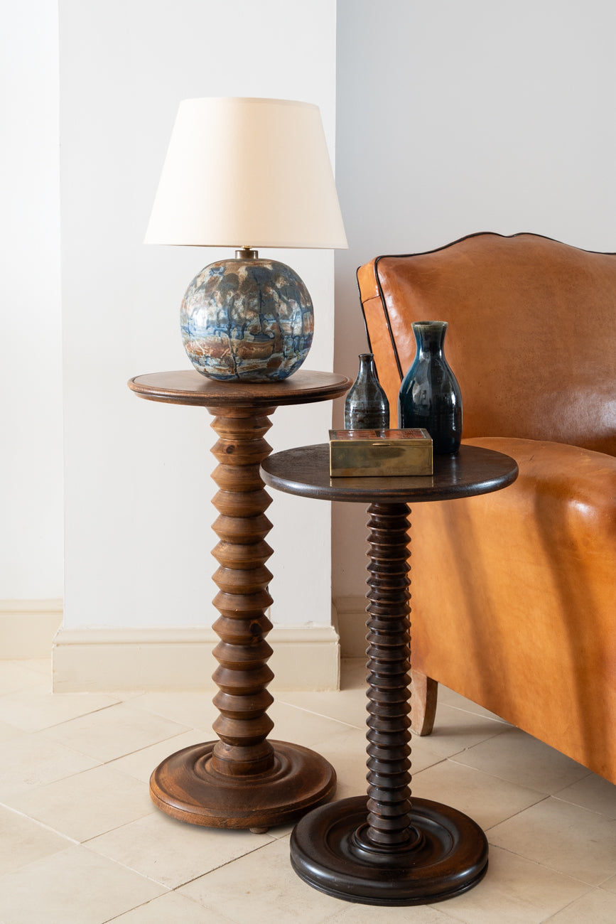 Ball-shape ceramic table lamp