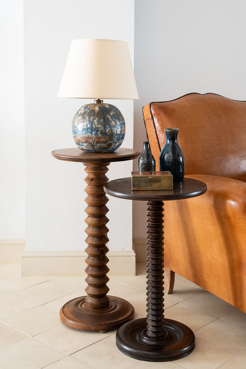 Ball-shape ceramic table lamp