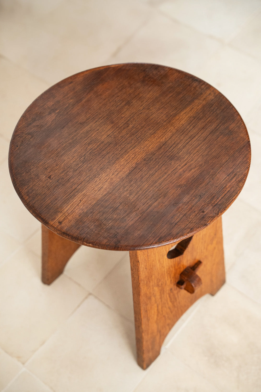 Pair of Arts and Crafts side tables