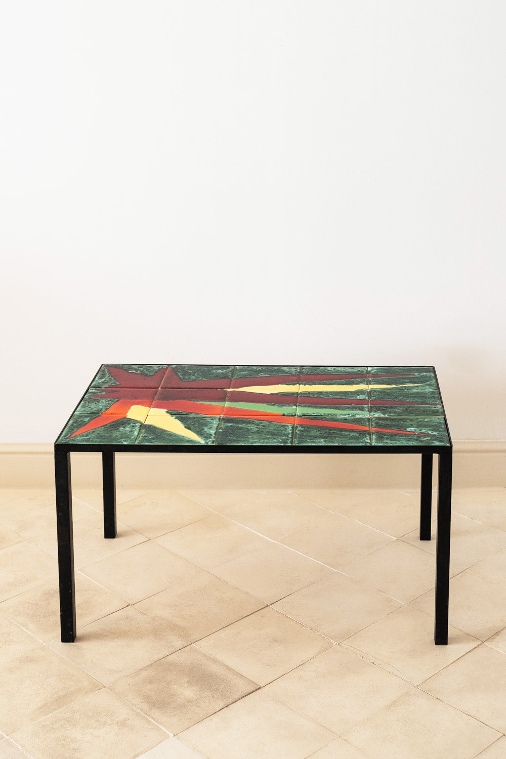 Ceramic top coffee table