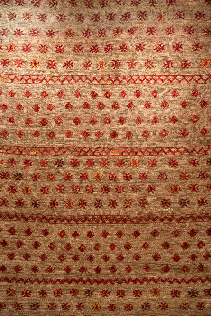 Berber straw tapestry