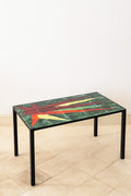 Ceramic top coffee table