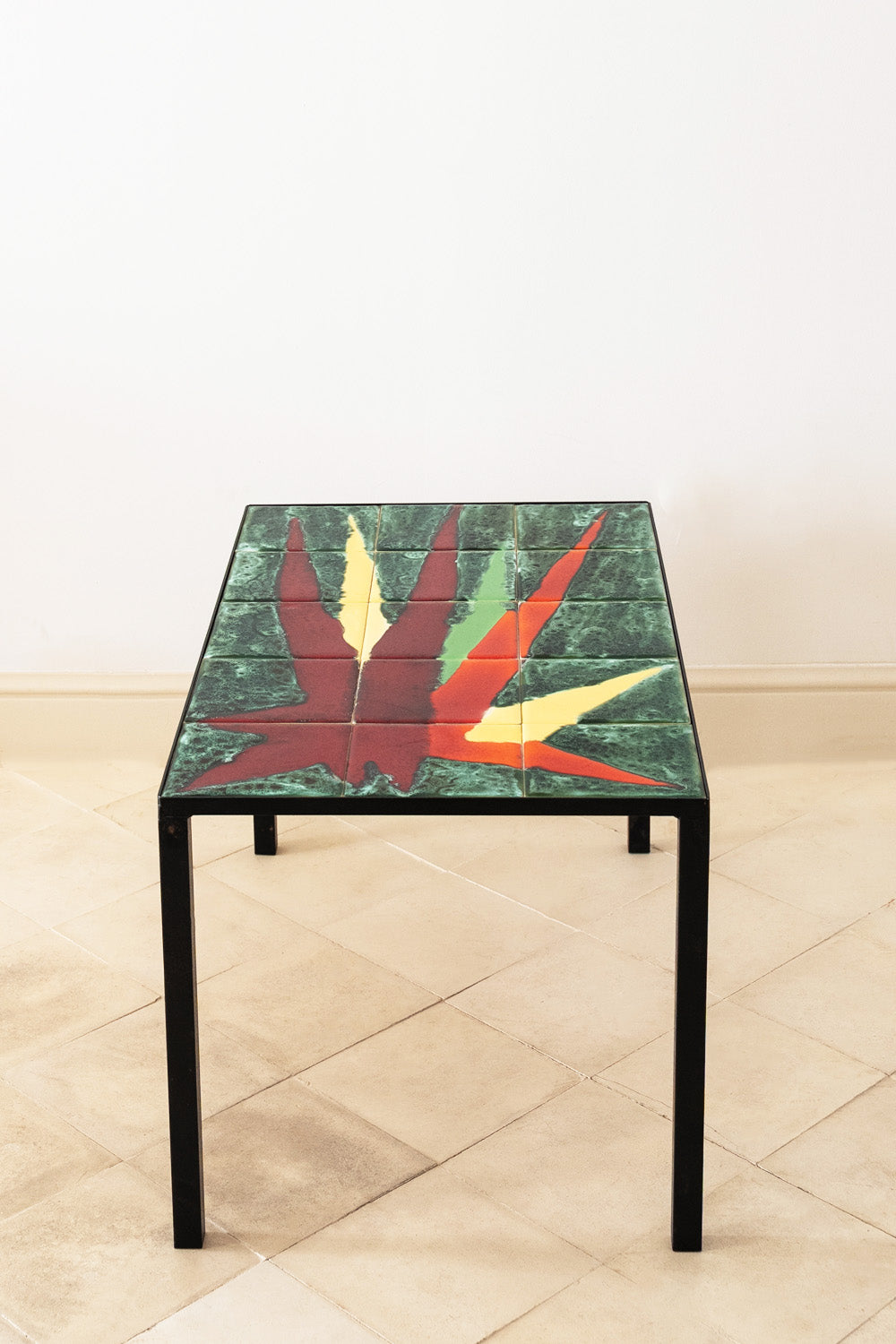 Ceramic top coffee table