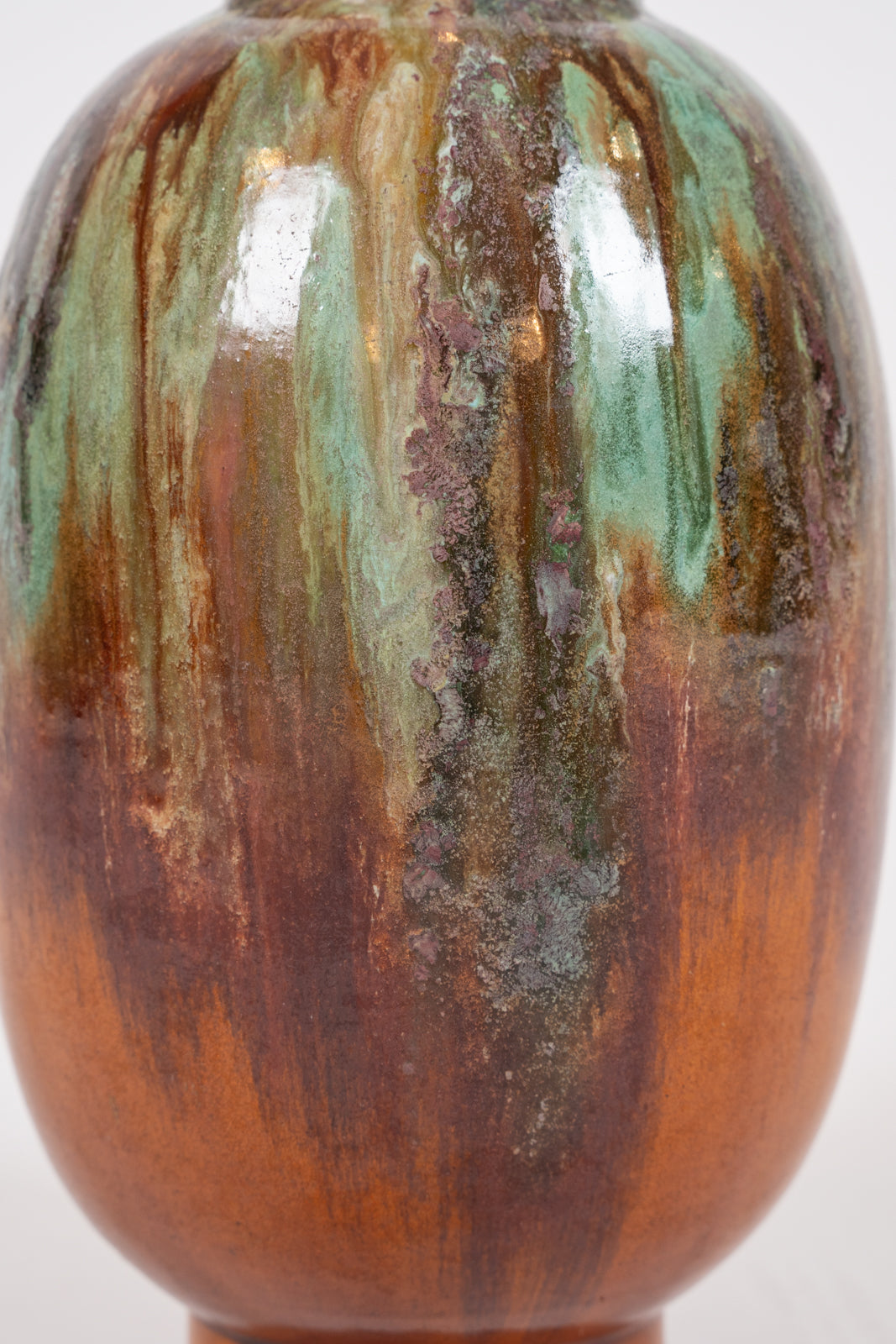 Vase en céramique émaillée