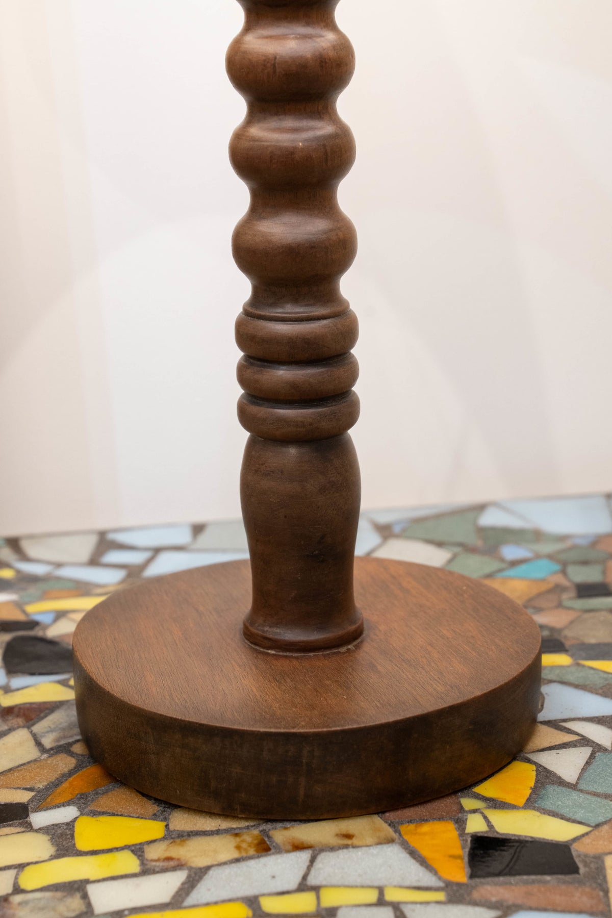 Lampe en bois
