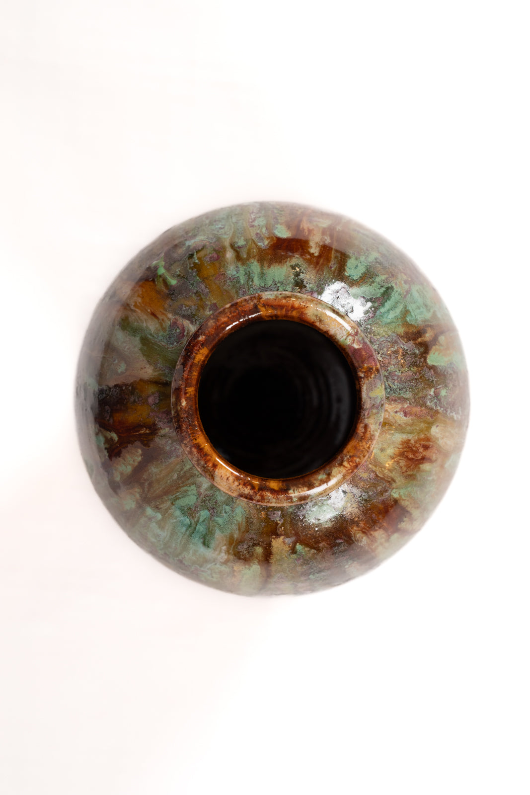 Vase en céramique émaillée