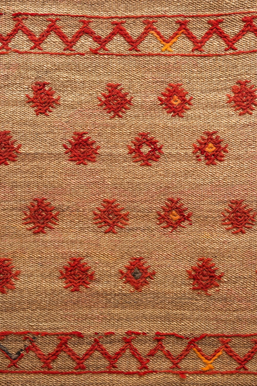 Berber straw tapestry