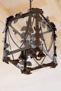 Wrought iron lantern