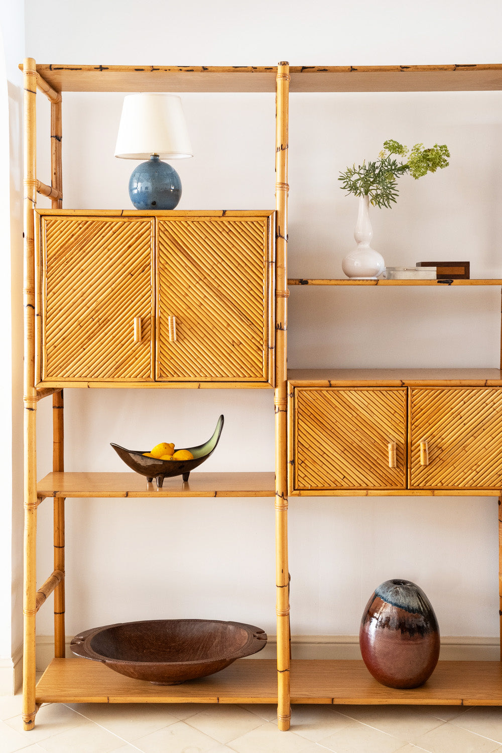 Large bamboo shelf