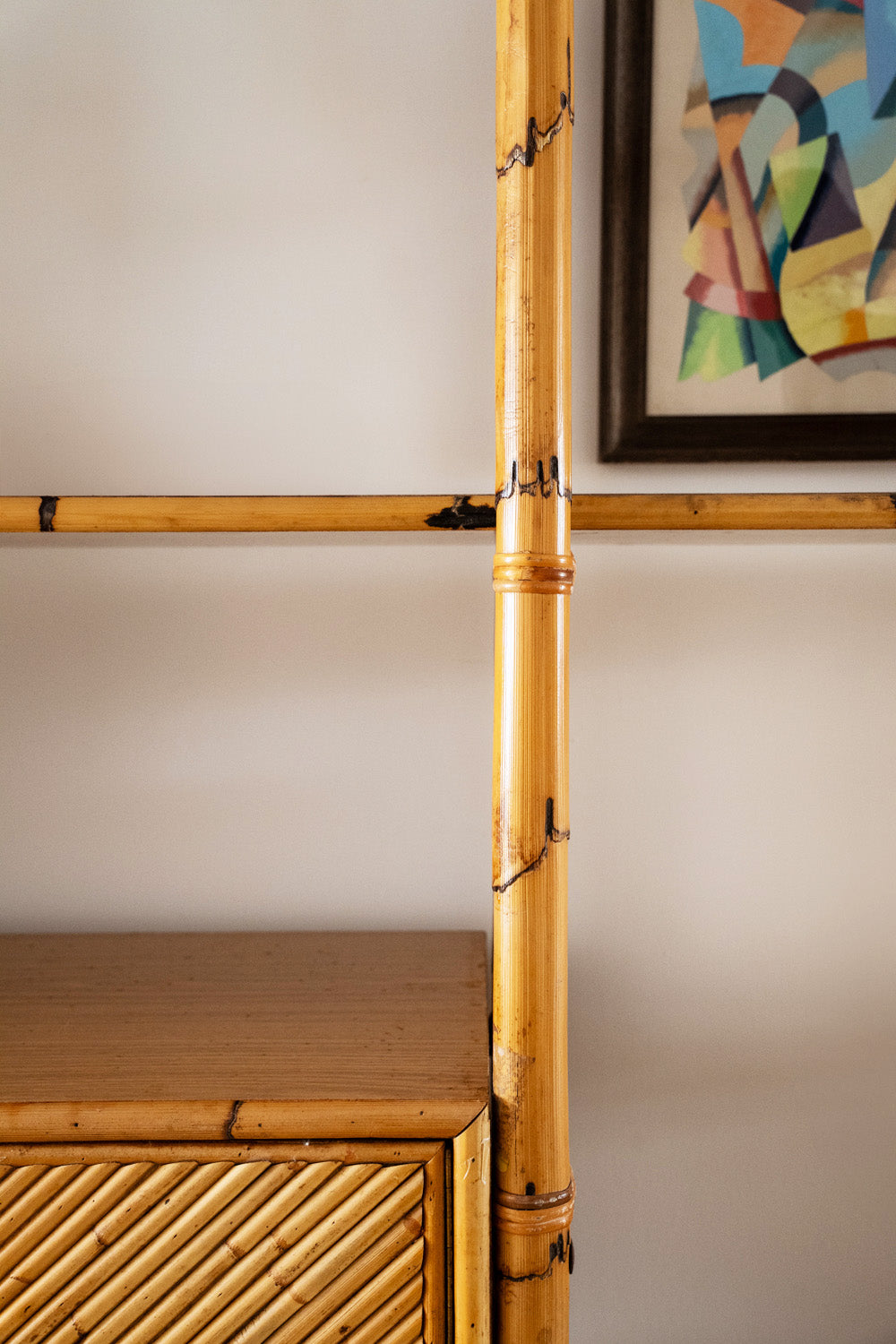 Large bamboo shelf