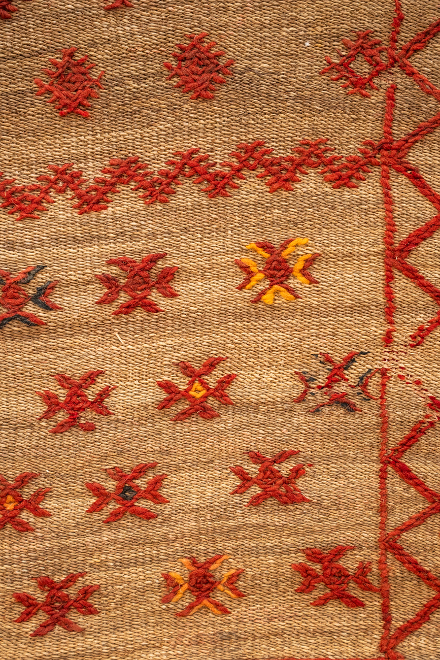 Berber straw tapestry