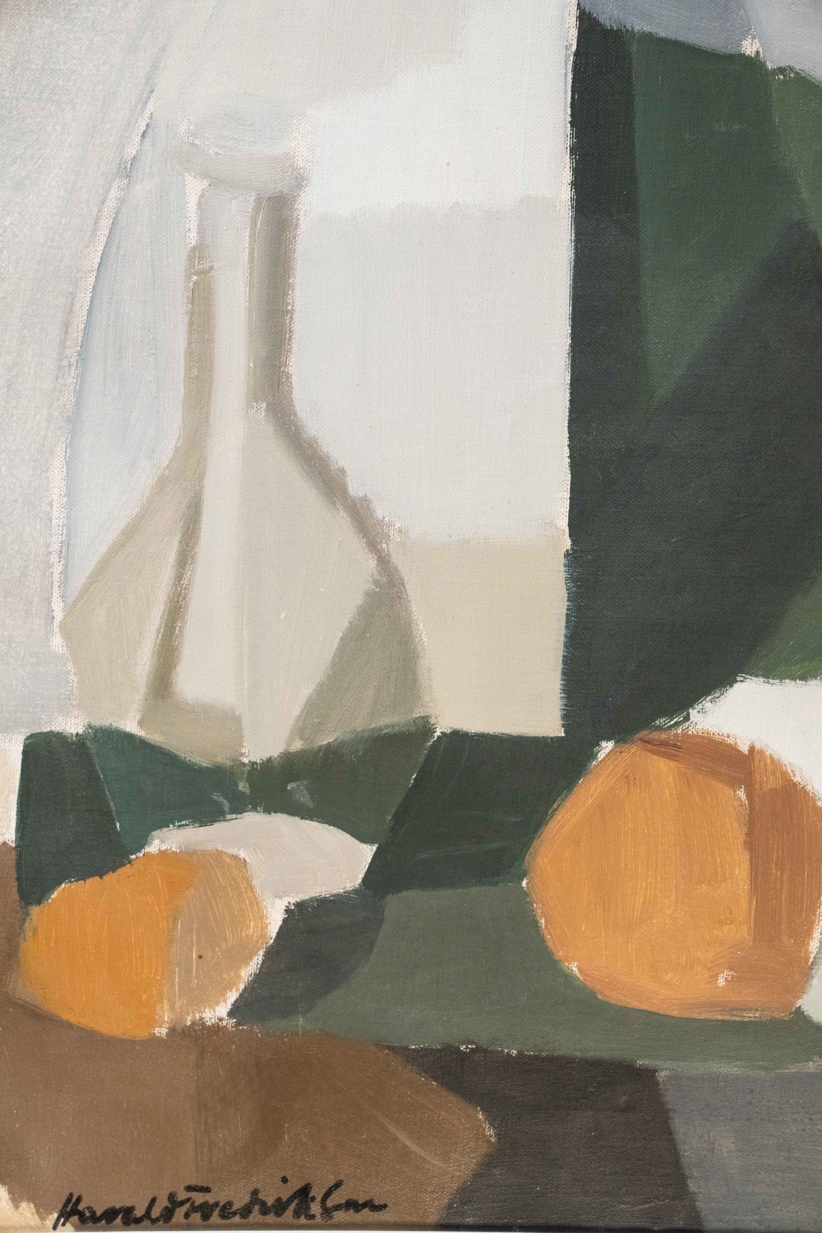 Nature morte aux vases et fruits