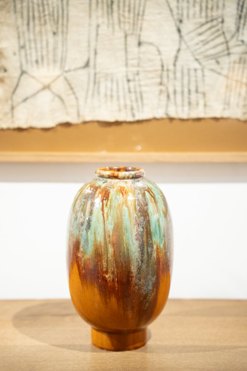 Vase en céramique émaillée
