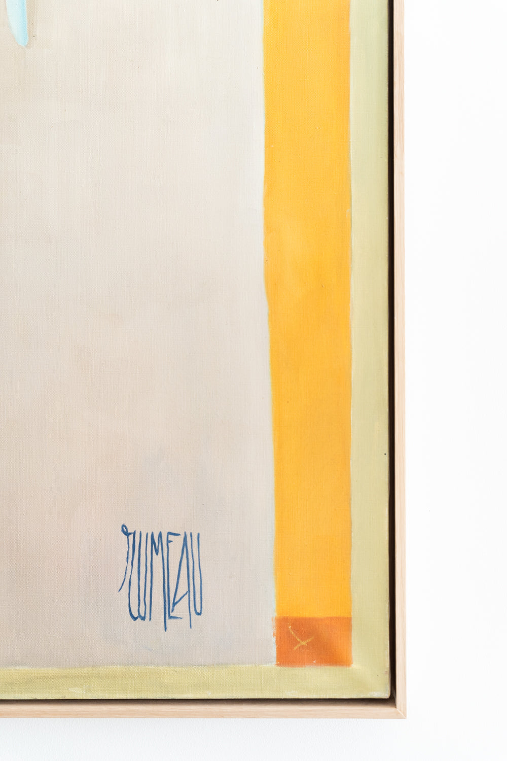 Paire de grandes peintures