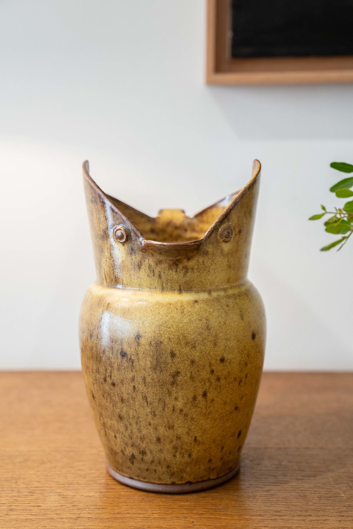 Group of four birds in enamelled ceramic