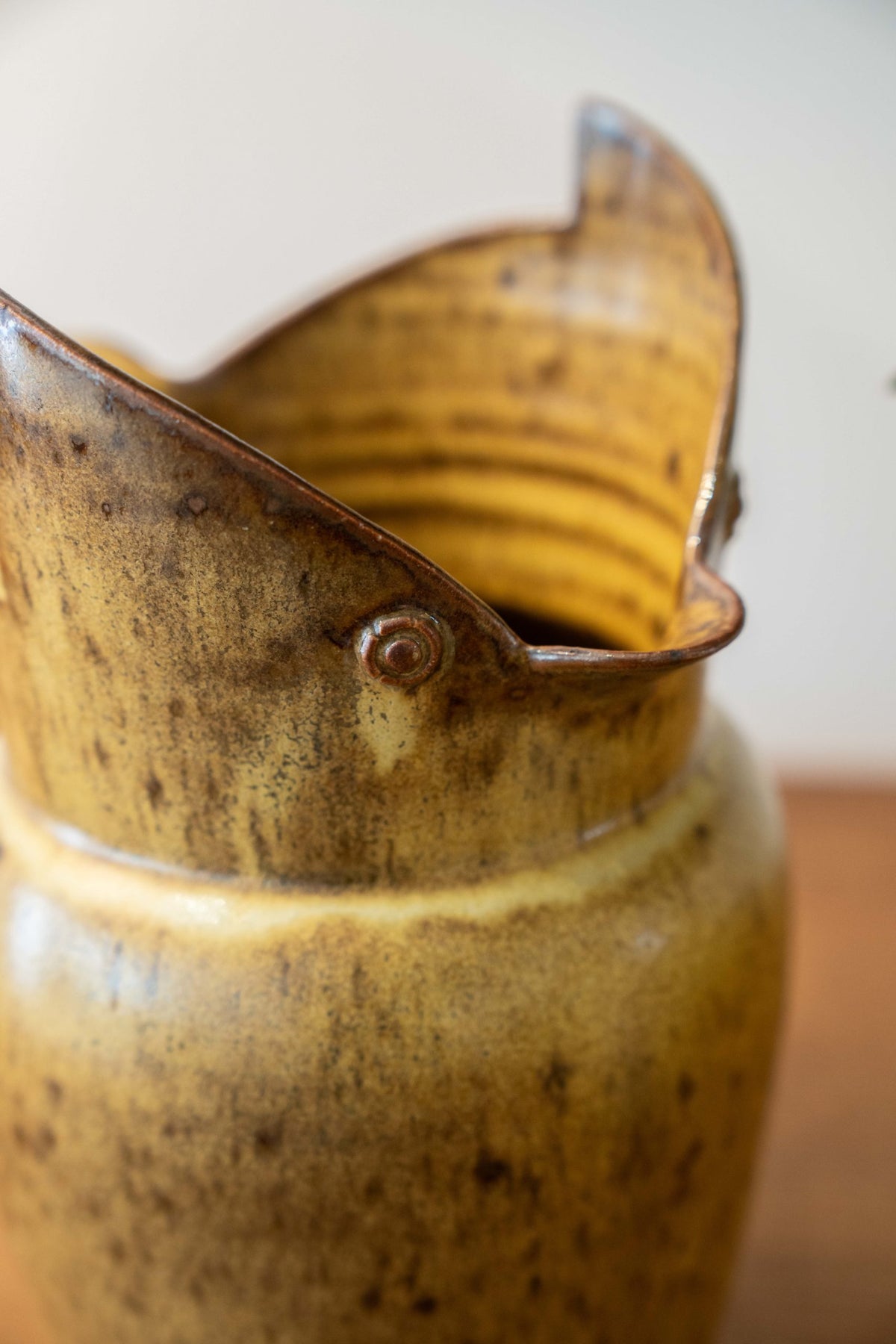 Group of four birds in enamelled ceramic