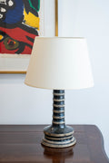 Lampe en céramique émaillée
