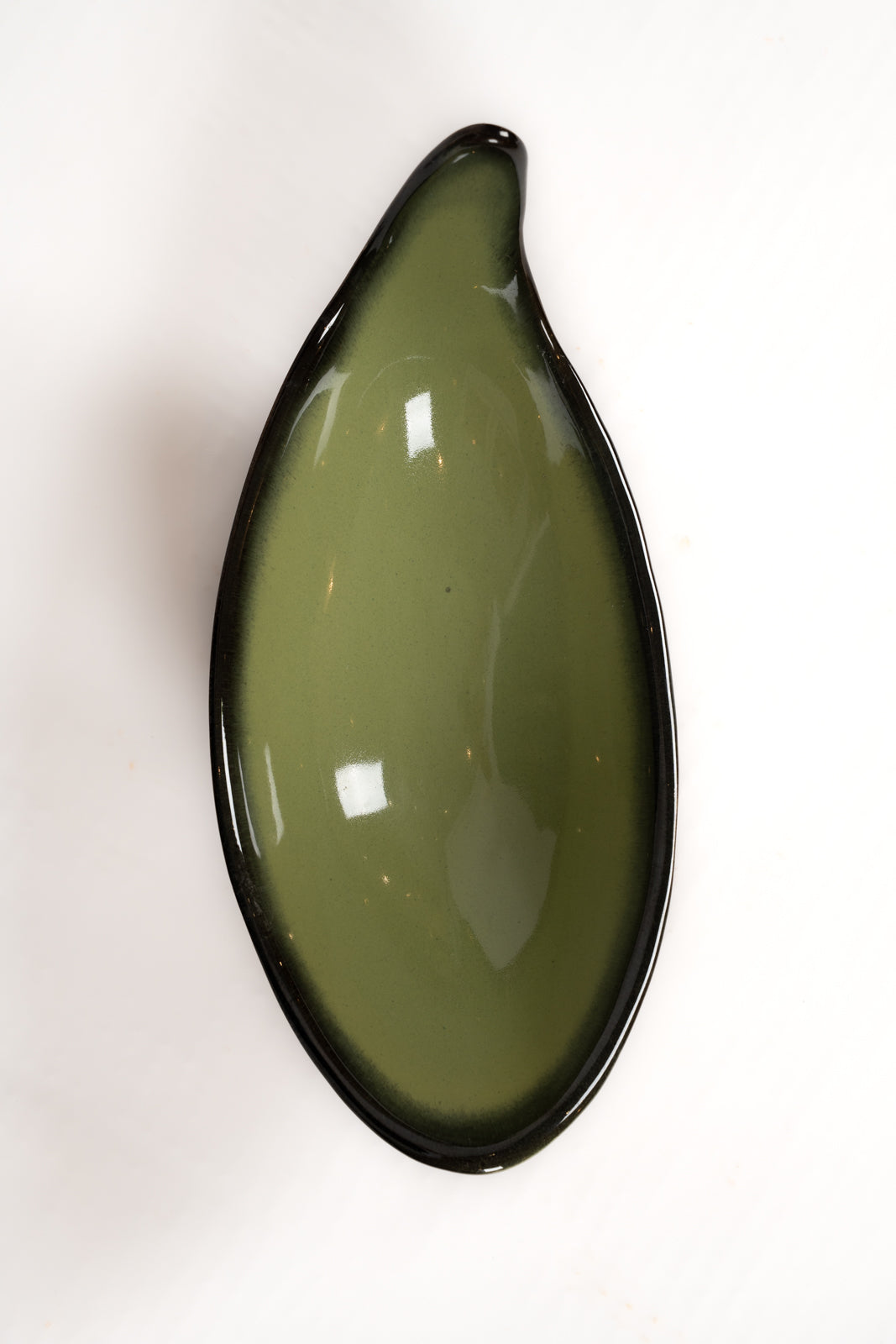 Coupe en céramique émaillée