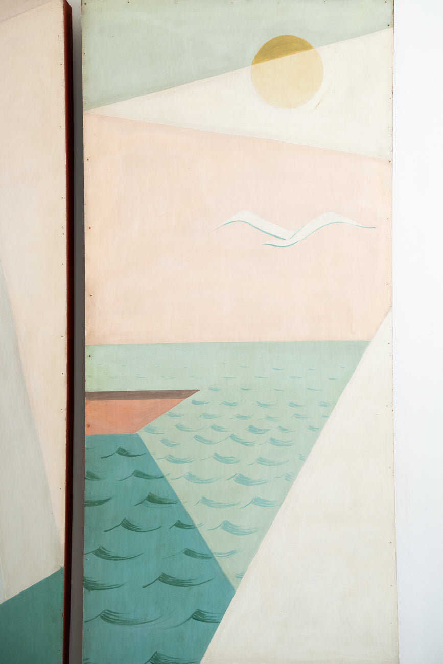 Mural de cuatro paneles
