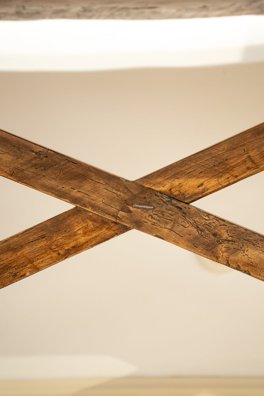 Walnut console