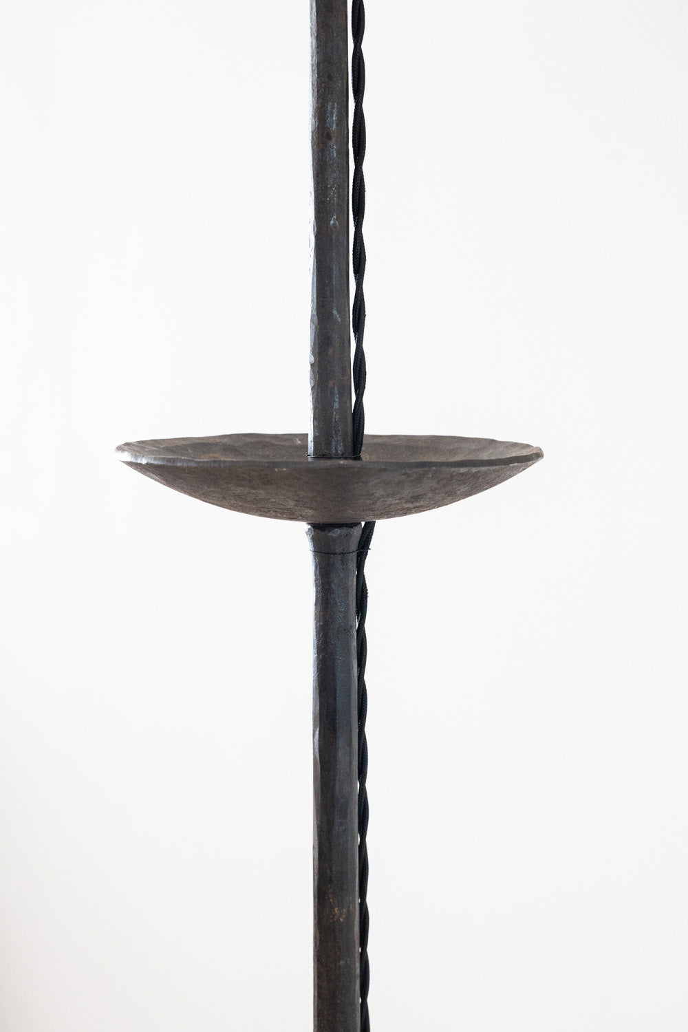 Lampadaire en fer forgé