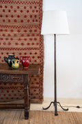 Wrought iron floor lamp