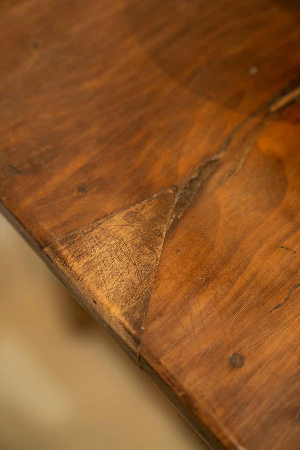 Console en noyer