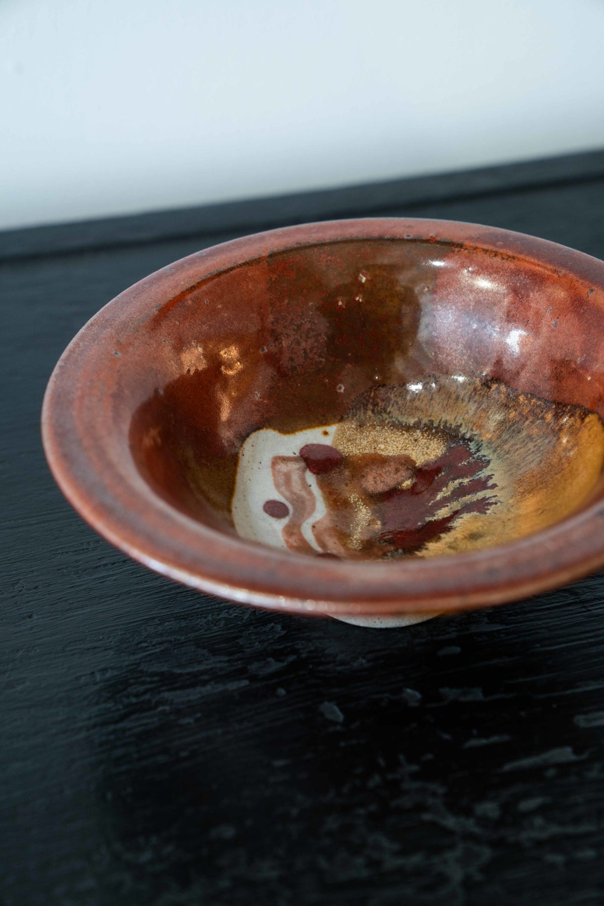 Cuenco de cerámica esmaltada