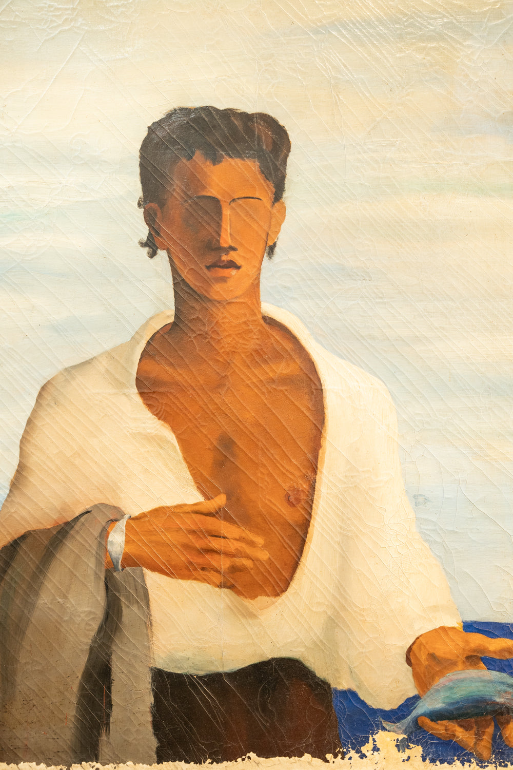 Le jeune homme au poisson