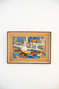 Huile sur toile