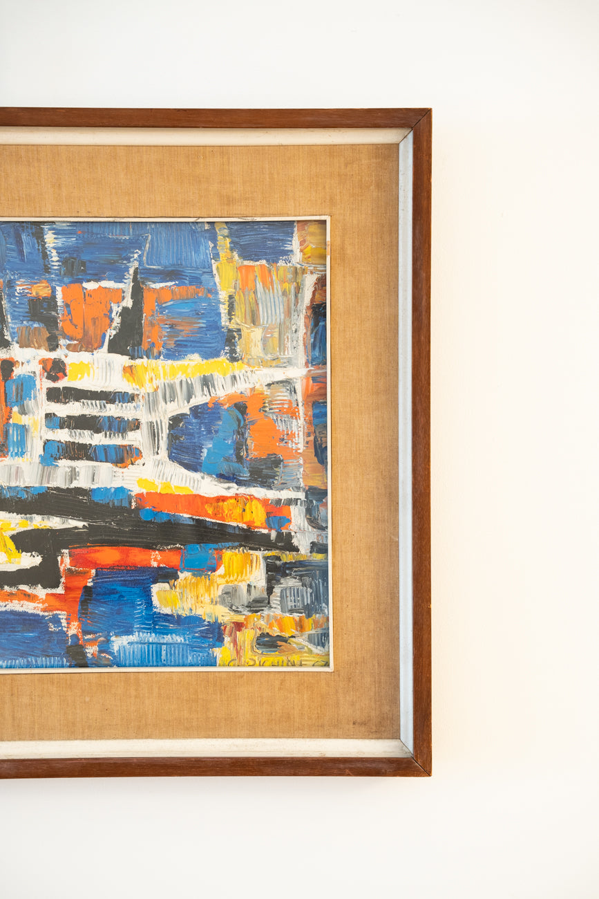 Huile sur toile