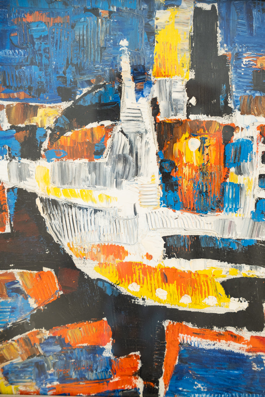 Huile sur toile