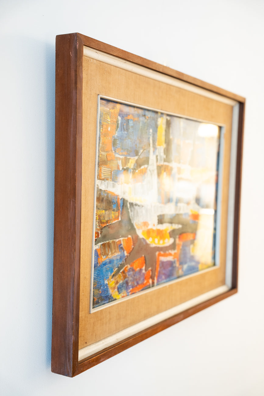 Huile sur toile