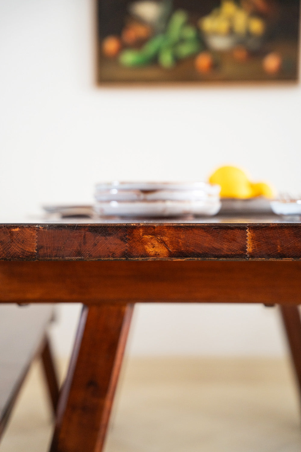 1950 set of table and benches