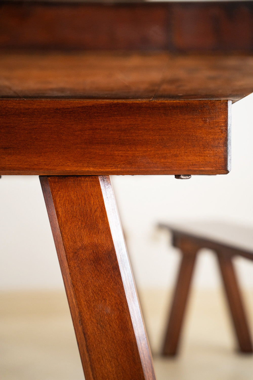 1950 set of table and benches