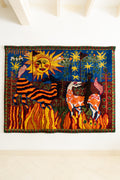 Large wall tapestry