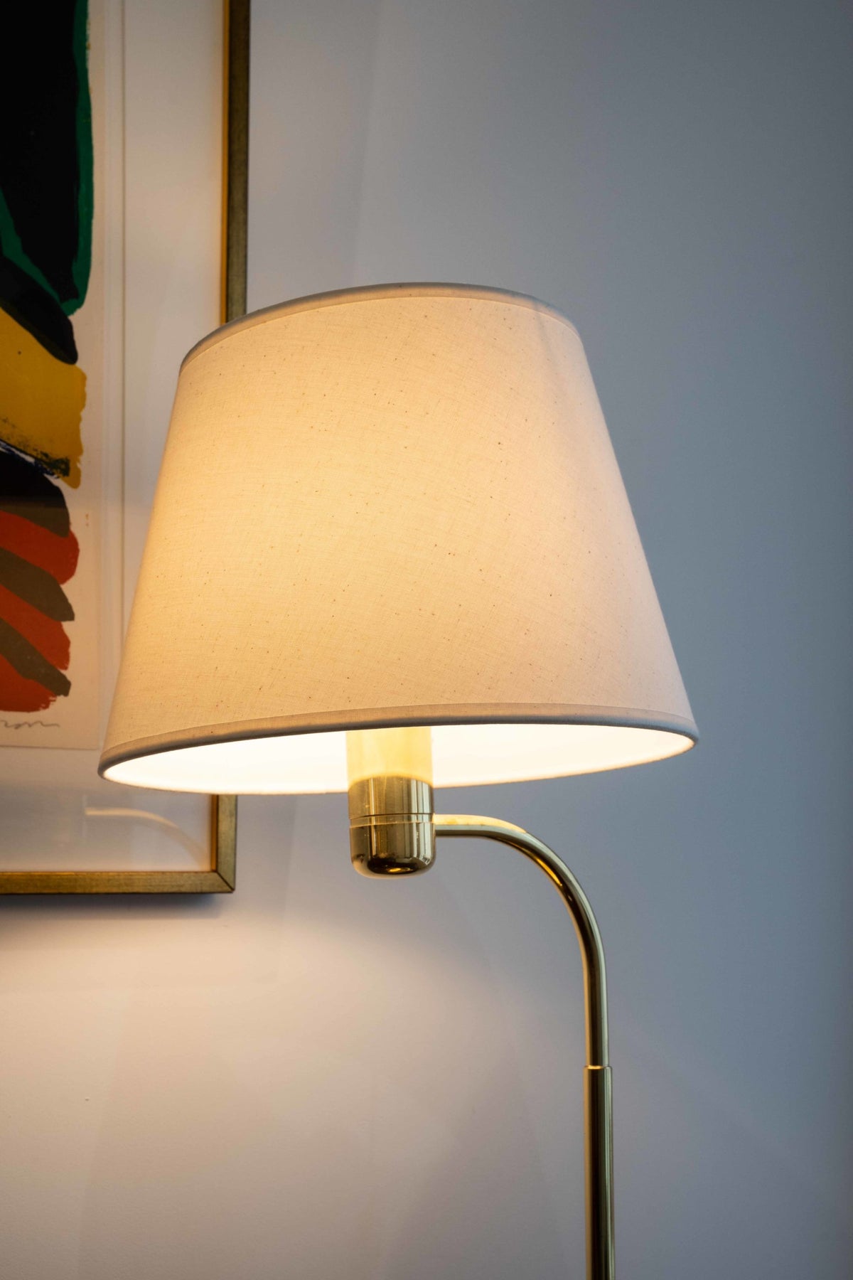 Lampe à poser en laiton