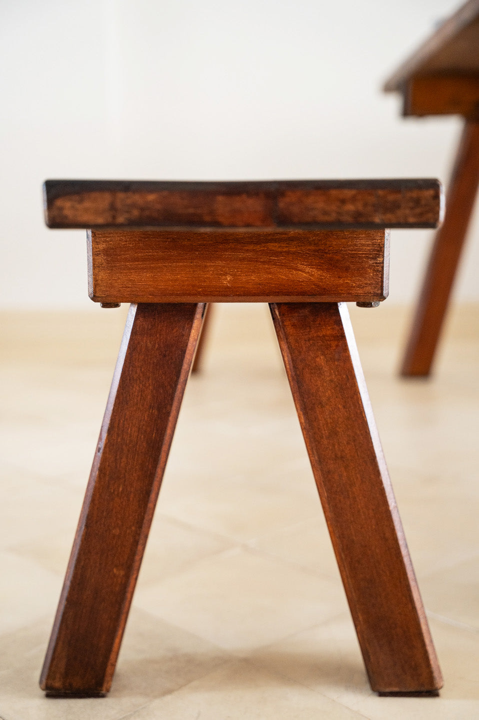 1950 set of table and benches