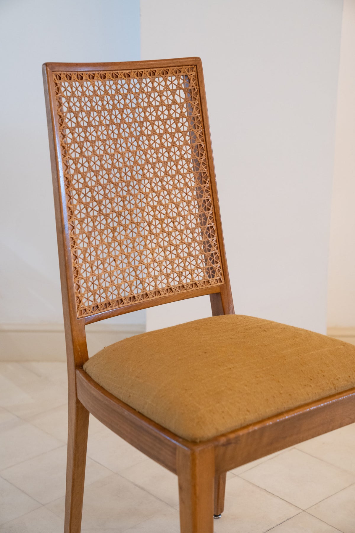 Suite of six elm chairs