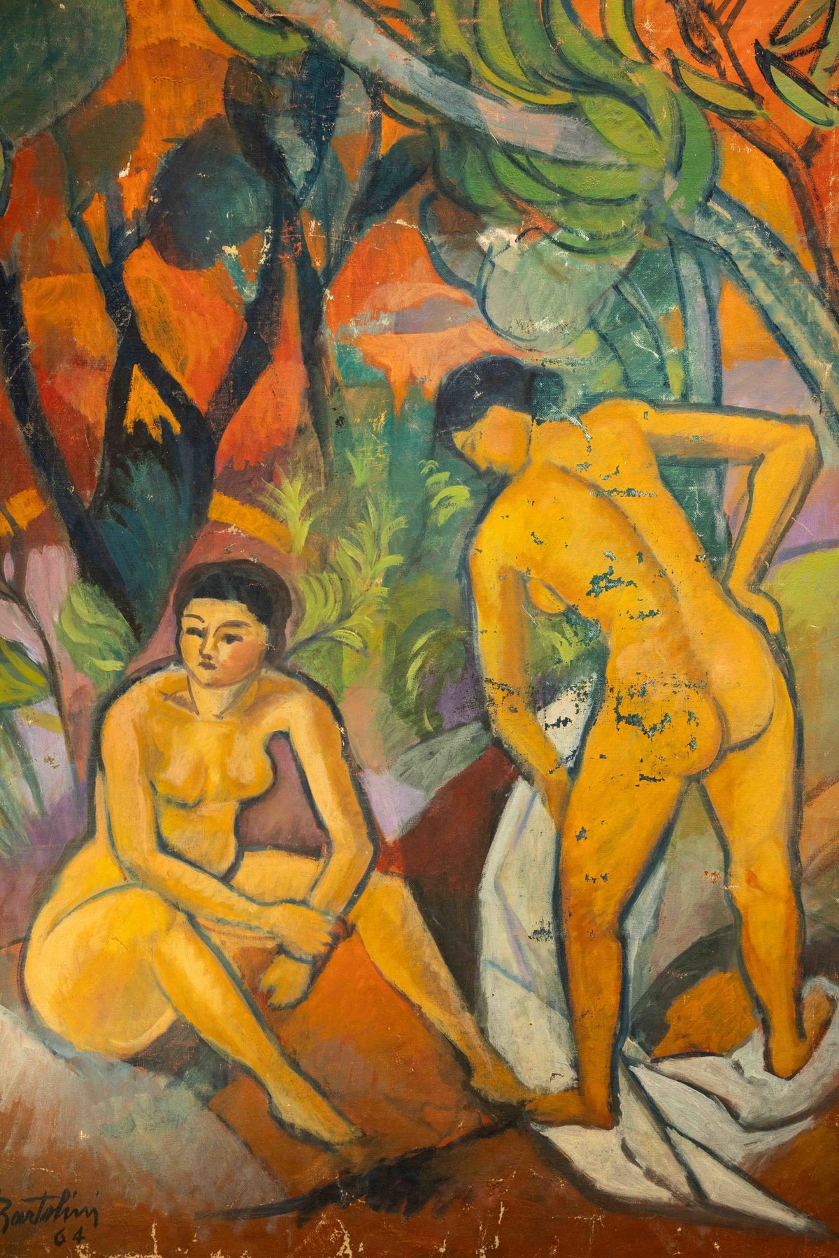 Deux femmes au bain