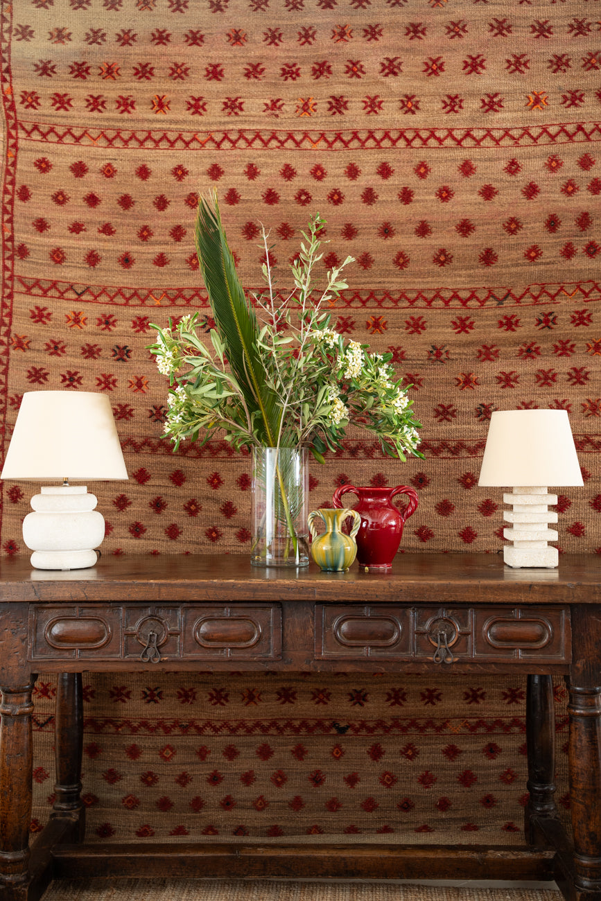 Berber straw tapestry