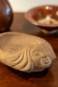 Carved stone bowl