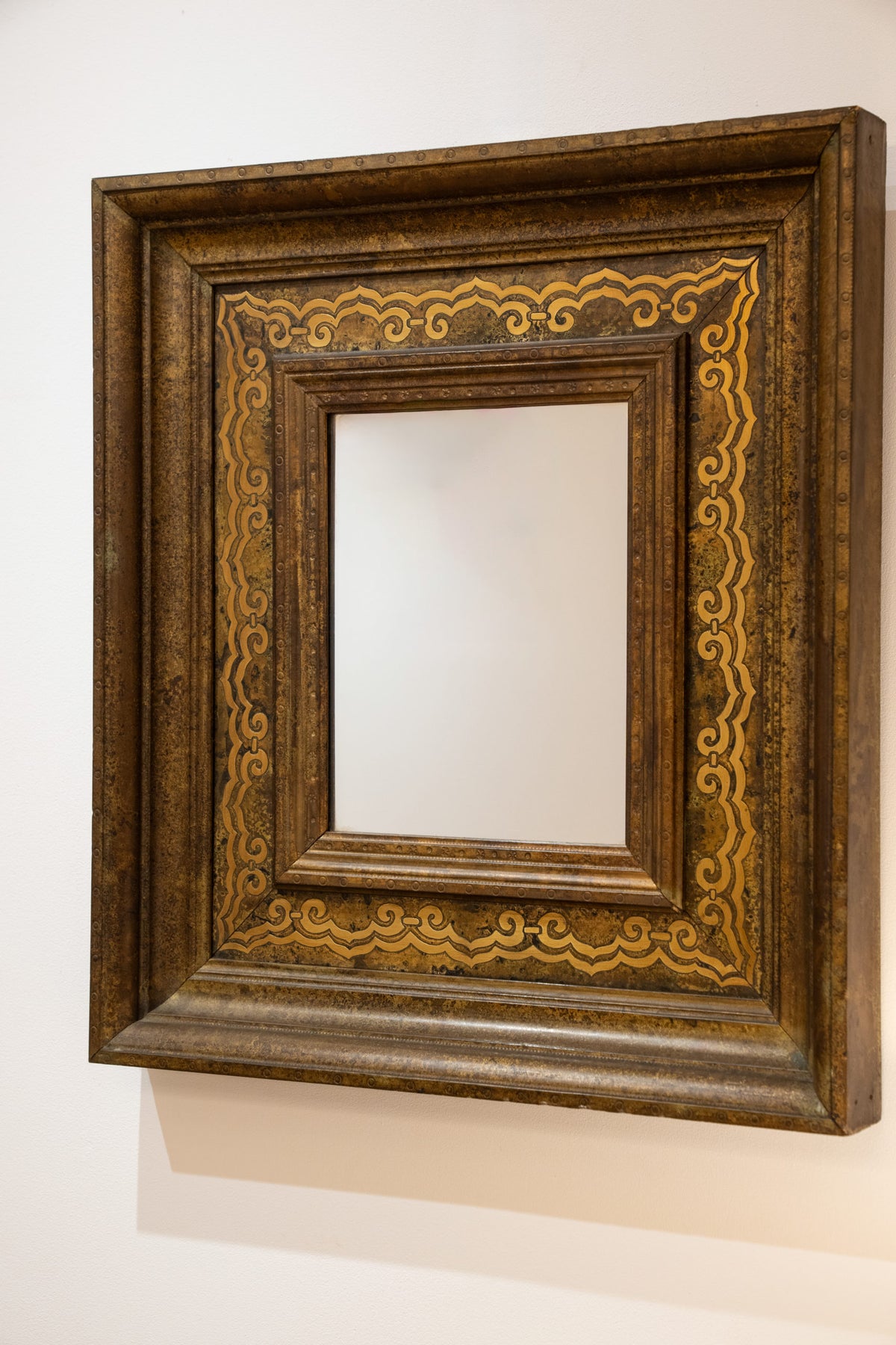 Miroir en laiton