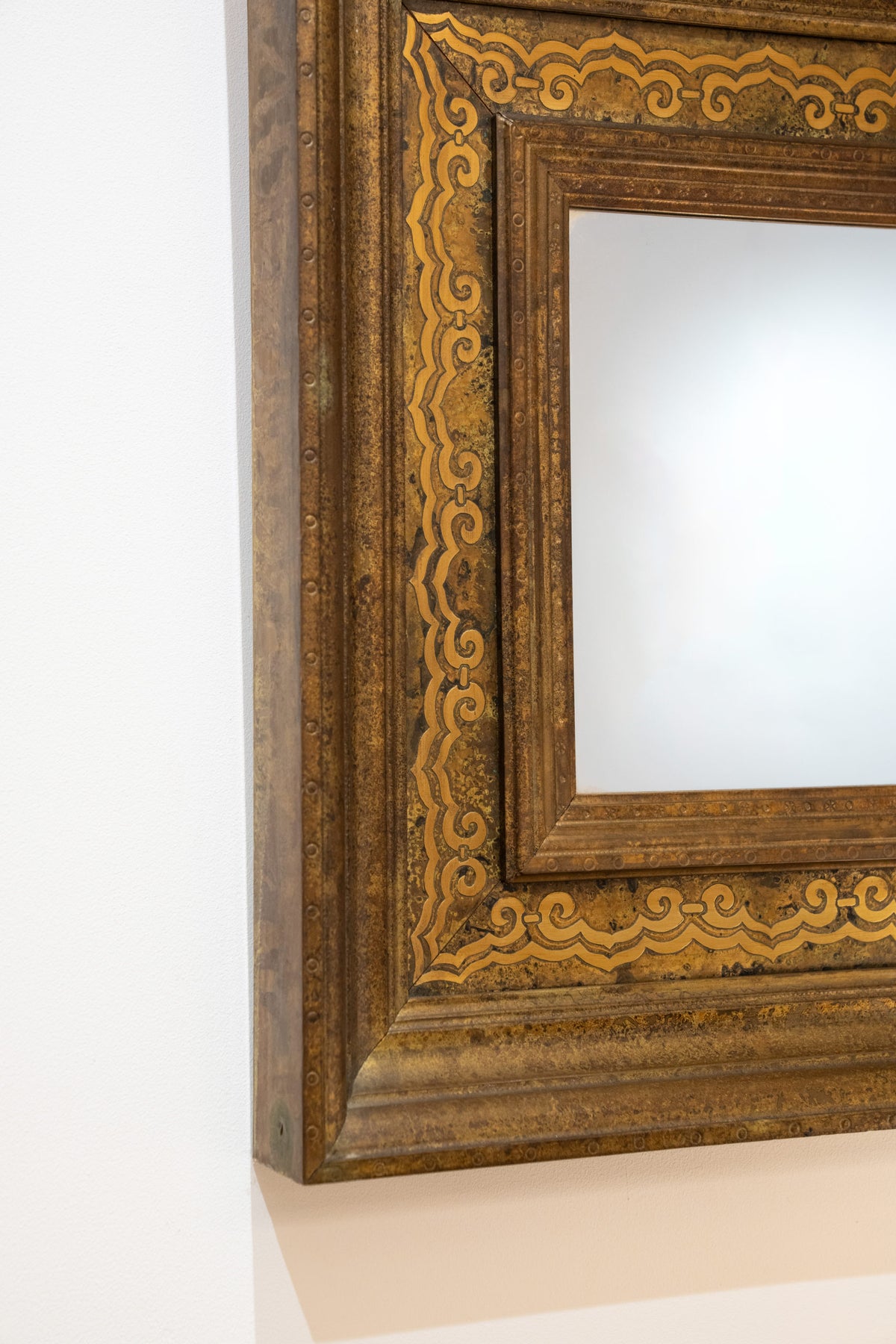 Miroir en laiton