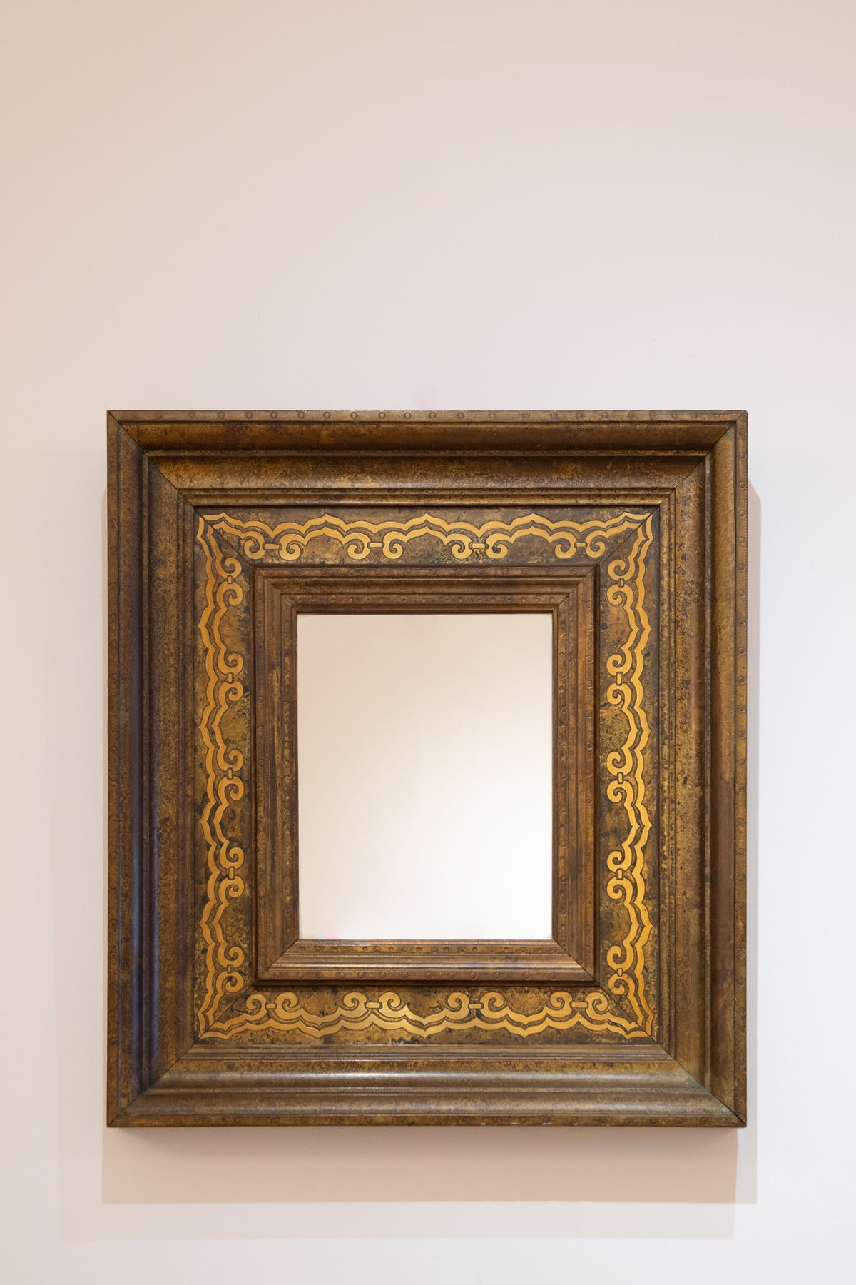 Miroir en laiton