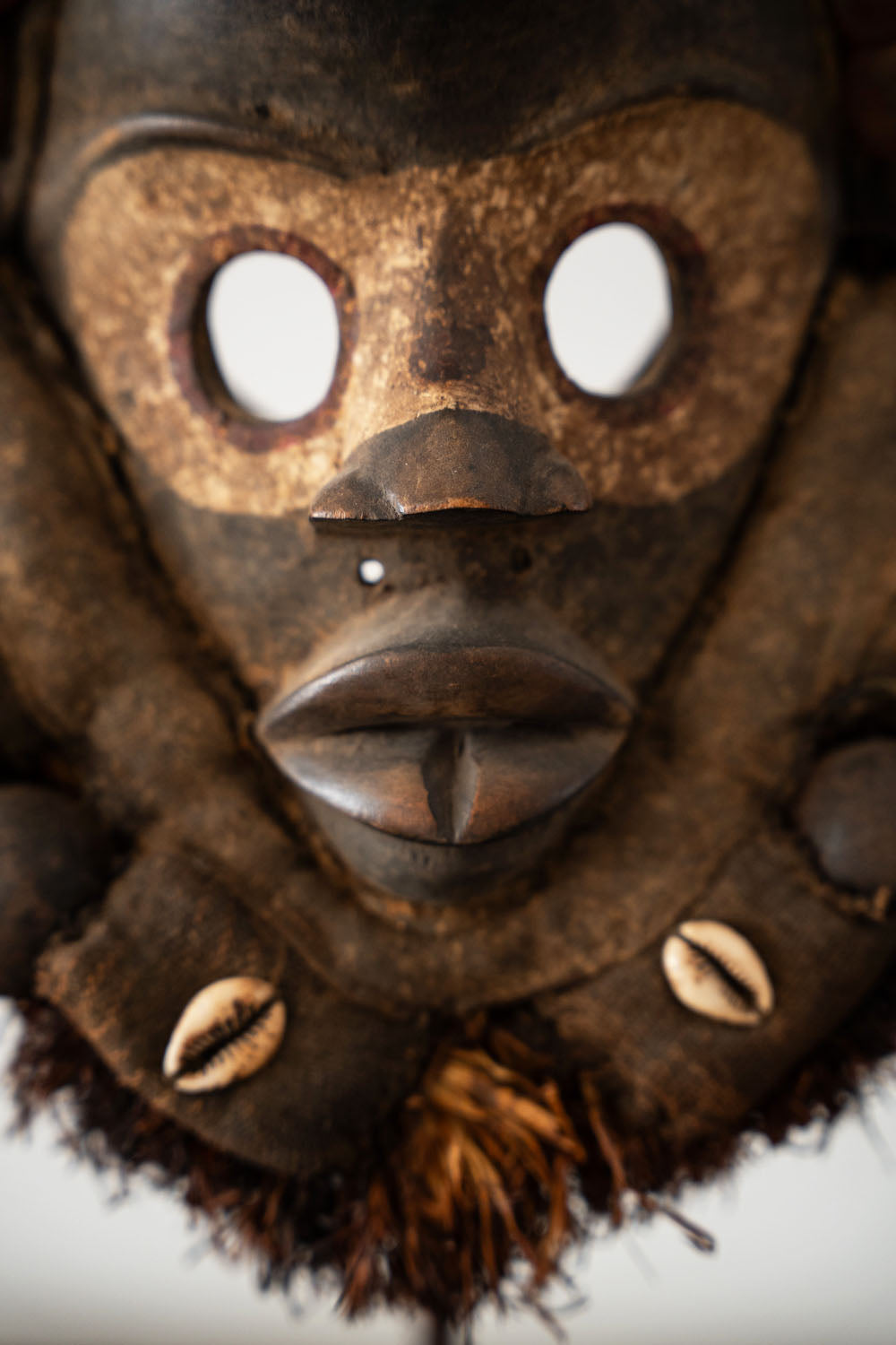 Masque tribal en bois