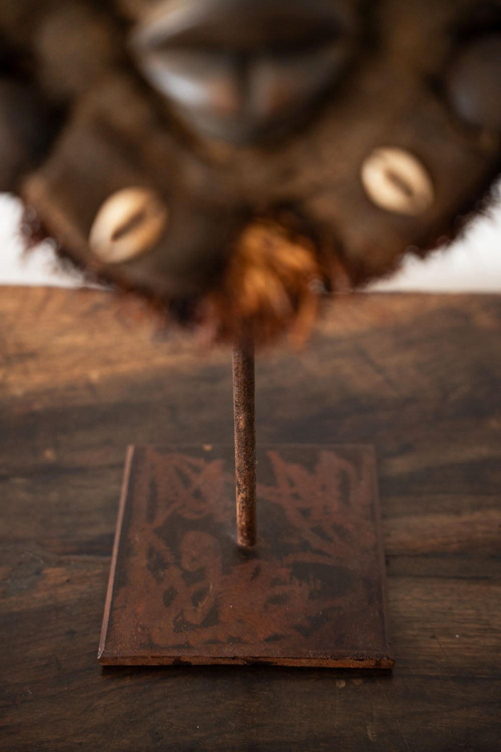 Masque tribal en bois